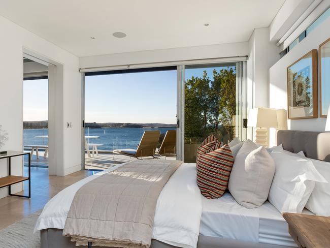 Wake up to stunning vistas of the water.