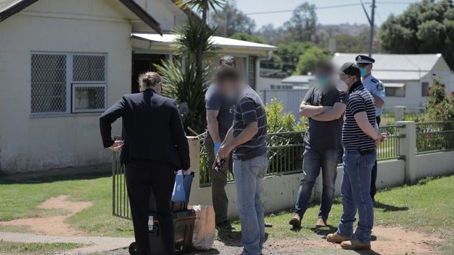 Police seized electronics and other items of interest from a home in Wellington after Mr Hegedus was arrested. Picture: NSW Police