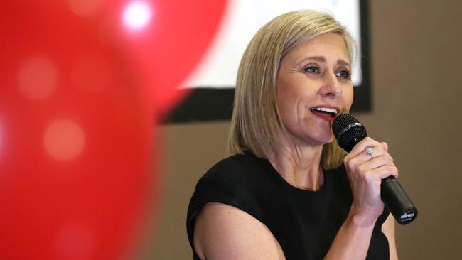 Labor candidate Susan Lamb in Longman contends with a 58 per cent lag in degree attainment. Picture: Lyndon Mechielsen