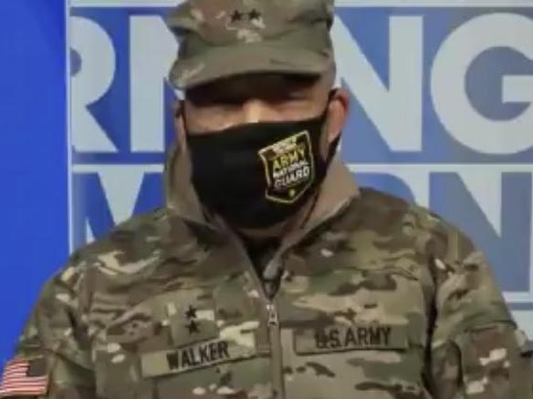 25,000 National Guard members in DC for inauguration. Commanding General William Walker tells @GMA they are being screened for possible insider threat.