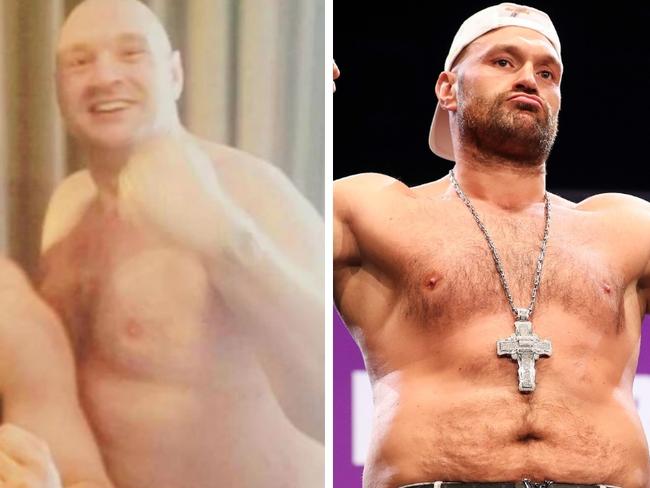 Tyson Fury's incredible four-year body transformation.