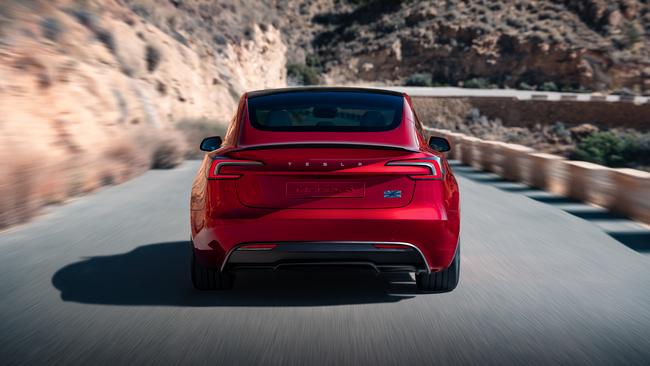 I was pulled over by a Californian police officer on a motorcycle a mere three minutes into my first drive of the new Tesla Model 3 Performance.