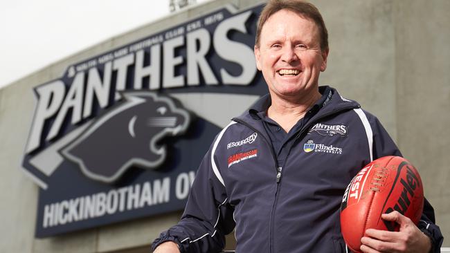 South coach Brad Gotch at Hickinbotham Oval. Picture: Matt Loxton.