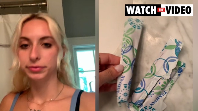 Woman's terrifying tampon find