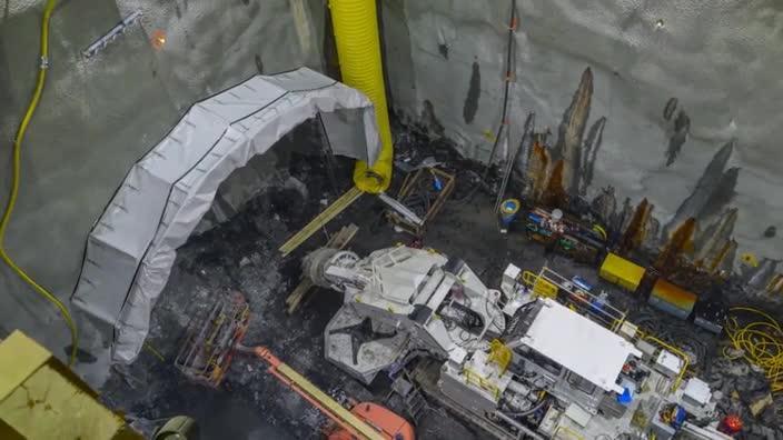 Drilling begins on the WestConnex tunnel at Homebush     