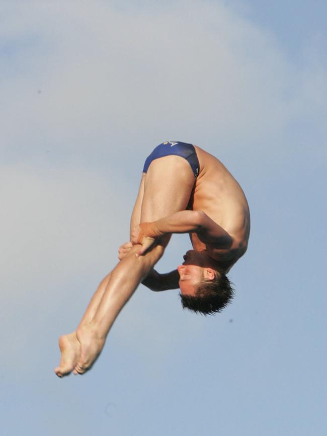 Mitcham turned heads when he switched from trampolining to diving. Photo: Mike Batterham