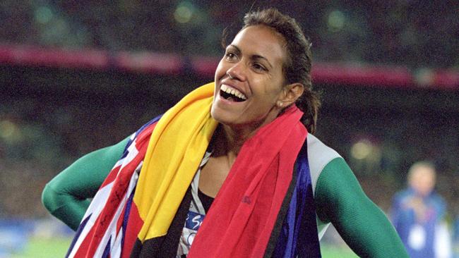 Cathy Freeman was an idol to a generation of Australians. Picture: Nick Wilson