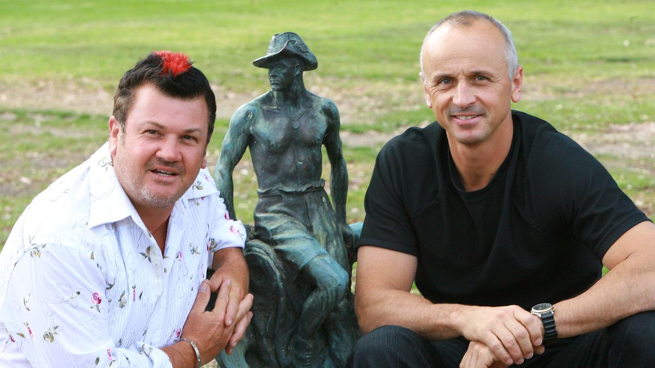 Darryn Lyons and Stretch Kontelj in 2010.