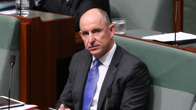 Stuart Robert in the House of Representatives. Picture: Kym Smith