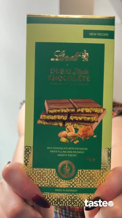 Lindt launches version of viral Dubai chocolate bar