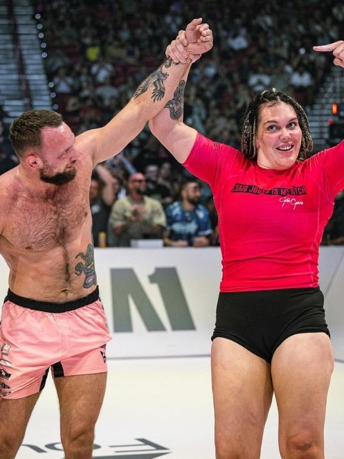 Gabi Garcia gives Jones the credit. Photo: Instagram