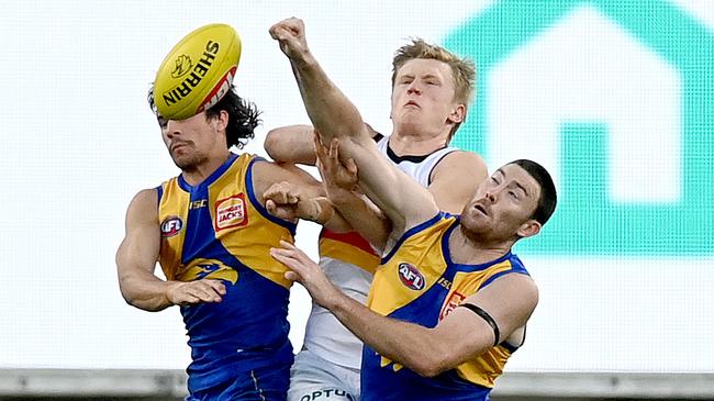 McAsey played 10 senior games in his debut season of 2020. Picture: Bradley Kanaris/Getty Images