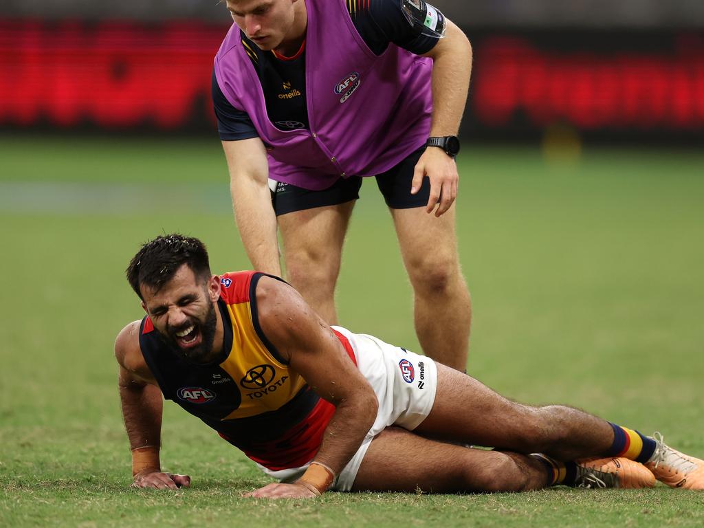 Wayne Milera has struggled with injury in recent times. Picture: Getty Images