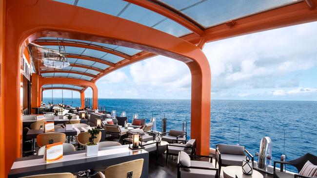 Celebrity Edge’s Magic Carpet bar. Picture: Supplied