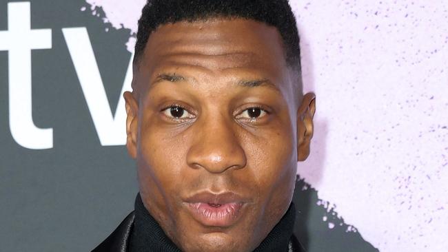 US actor Jonathan Majors attends the Los Angeles premiere of Apple TV+'s "Number One on the Call Sheet" at the TCL Chinese theatre in Hollywood, California, March 12, 2025. (Photo by VALERIE MACON / AFP)