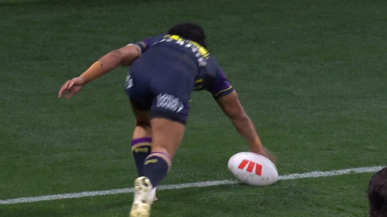 This was another angle but even that doesn't look that great. Photo: Fox Sports