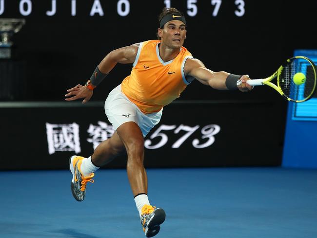 I’m A Celebrity … Get Me Out of Here! faced competition from the Australian Open tennis on Nine. Picture: Julian Finney/Getty Images