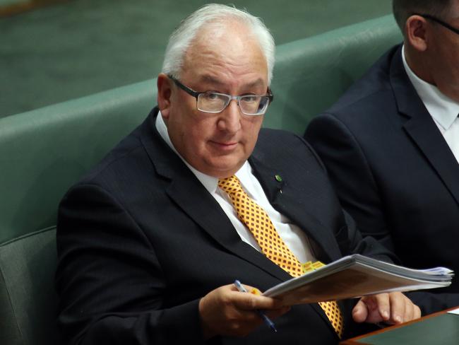 Michael Danby during Question Time in the House of Representatives.