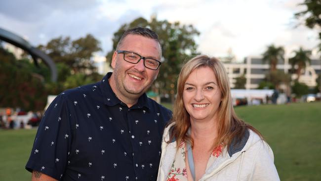 Michael and Claire Paterson at the Ministry of Sound Classical 2025 at HOTA for Gold Coast at Large. Picture, Portia Large.