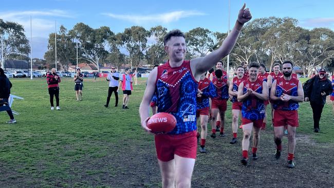 Lockleys forward Ben Haren is set for another big year. Picture: Lockleys Football Club