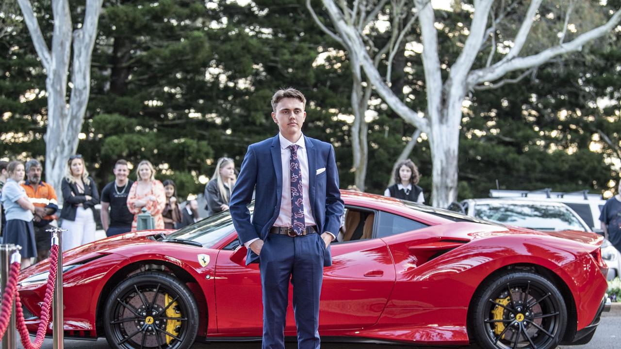 Joshua Conway. Toowoomba State High School formal at Picnic Point. Friday, September 9, 2022. Picture: Nev Madsen.