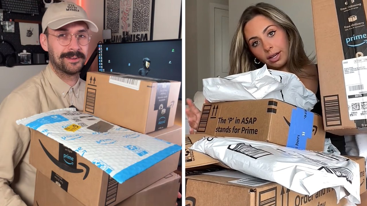 It's your last chance to save big with Amazon's Cyber Monday sale. Picture: TikTok/@brett.tech, @arianavitale