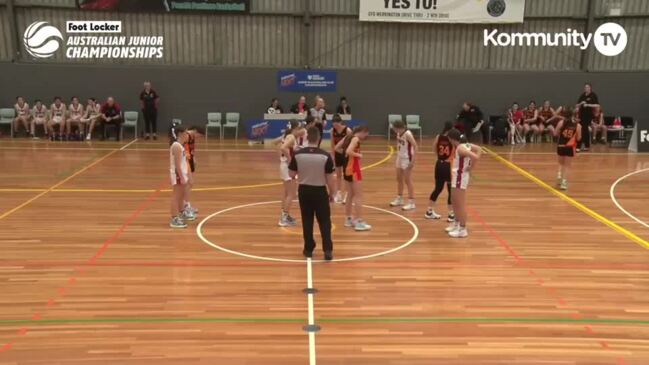 Basketball Australia Under-14 Club Championships -Melbourne Tigers v Norwood Flames (Girls)