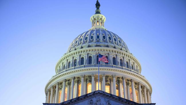 The dome of the US Capitol in Washington, DC. The Republican Party has won a majority in the US House of Representatives, completing their clean sweep of Congress, which will hand President-elect Donald Trump vast legislative power. (Photo by Mandel NGAN / AFP)