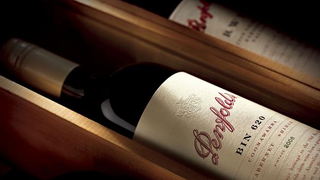 Treasury Wine Estates has been sitting on extra supplies of its luxury wine Penfolds as it awaits the dismantling of Chinese wine tariffs and it prepares to reenter the market.