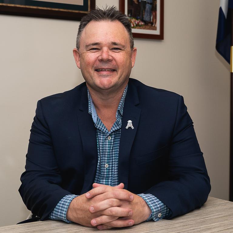 Outgoing Northern Territory Police Association President Paul McCue will remain in the NT. Picture: Pema Tamang Pakhrin