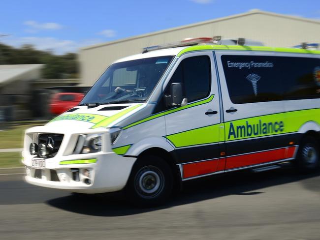 Paramedics are assessing three people following a car and truck crash in the Mary Valley.