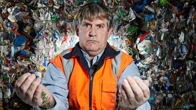 Stephen Scherer is to close his business, PGS Plastics due to the raising price of electricity. Picture: MATT LOXTON