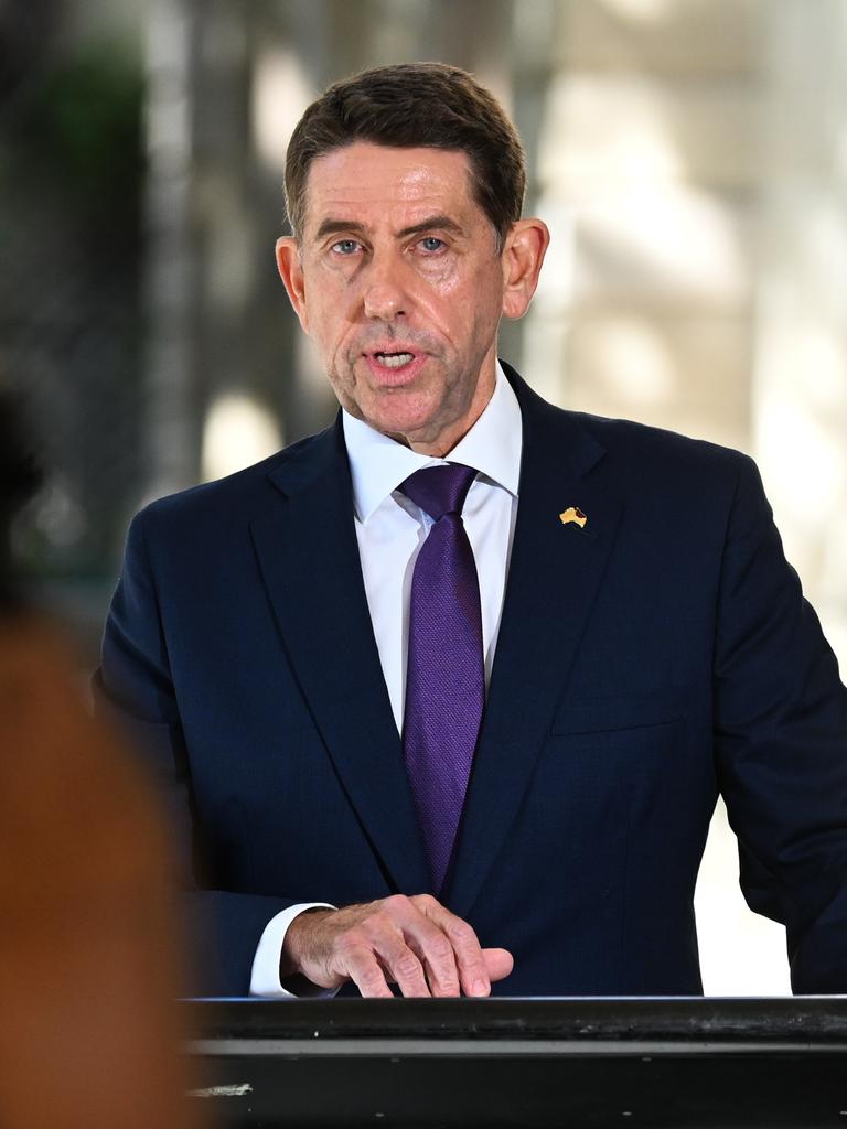 Deputy Premier and Treasurer Cameron Dick. Picture: Dan Peled / NewsWire