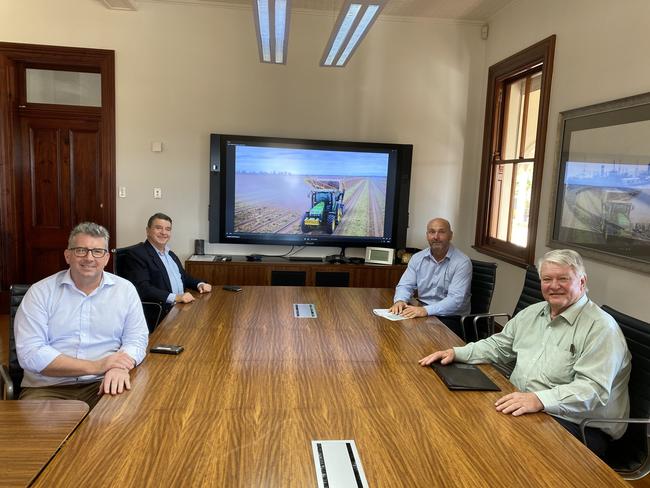 Federal Minister for Resources, Water and Northern Australia, Keith Pitt, Member for Flynn Ken O'Dowd, Gladstone Ports Corporation Chair Peter Corones and acting CEO Craig Walker discuss the port's 50 year plan.