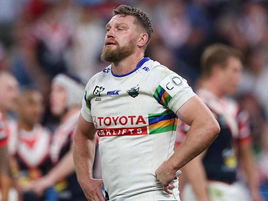 Elliott Whitehead has likely played his last game for the Raiders. (Photo by Cameron Spencer/Getty Images)