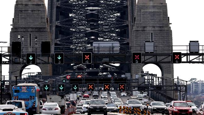 Unscheduled train cancellations caused havoc for Sydney commuters on Tuesday, despite no scheduled rail strikes. Picture: NCA NewsWire / Damian Shaw