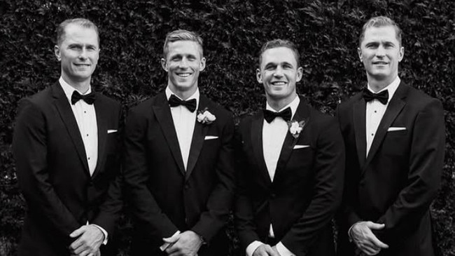 The four Selwood brothers all together.