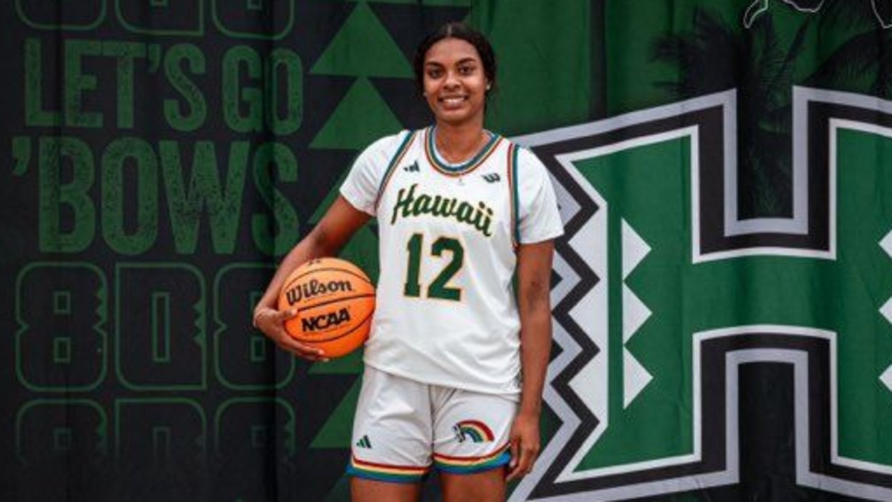 Queensland’s Teyahna Bond has signed with the University of Hawaii. Contributed by the University of Hawaii.