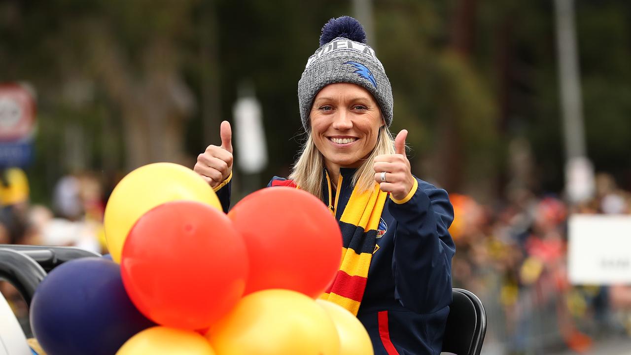 Two-time league best and fairest winner Erin Phillips had expressed her support for the original deal. Picture: Getty Images