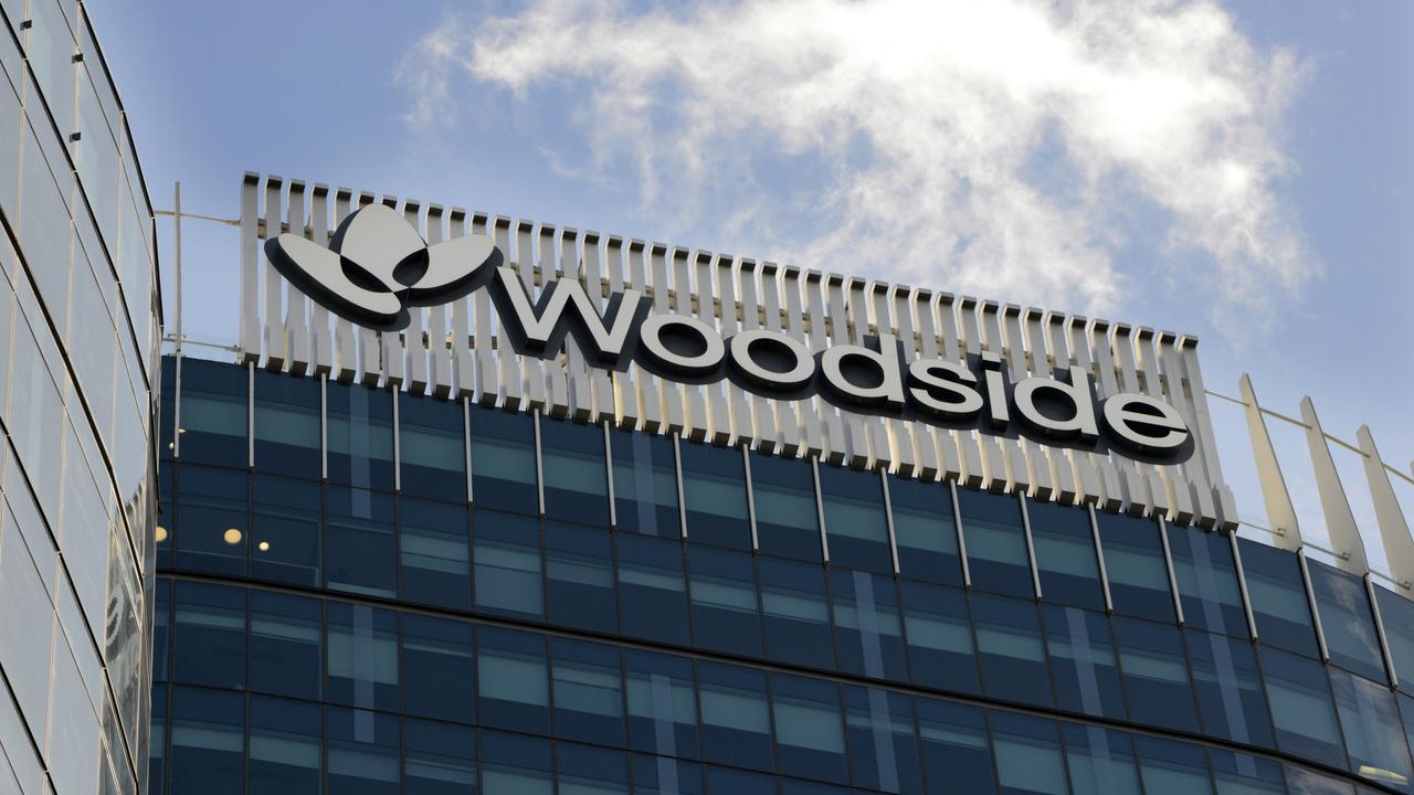 Woodside jumped 2.1 per cent to $30.59. Picture: NCA NewsWire / Sharon Smith