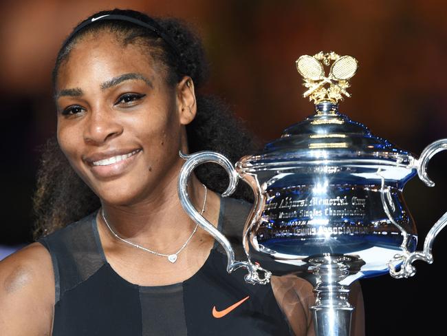 Serena Williams was pregnant when she won the Australian Open this year