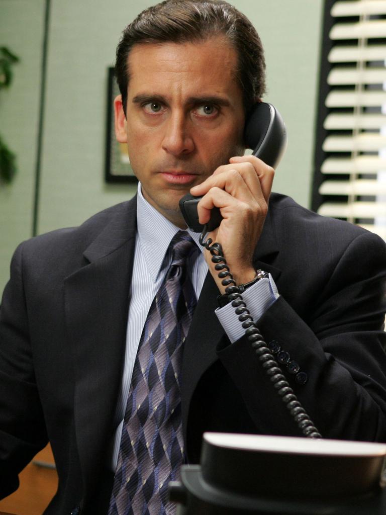 And Steve Carell fronted the US version. Picture: NBC, Justin Lubin