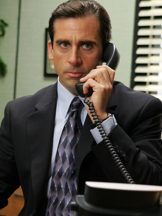 And Steve Carell fronted the US version. Picture: NBC, Justin Lubin