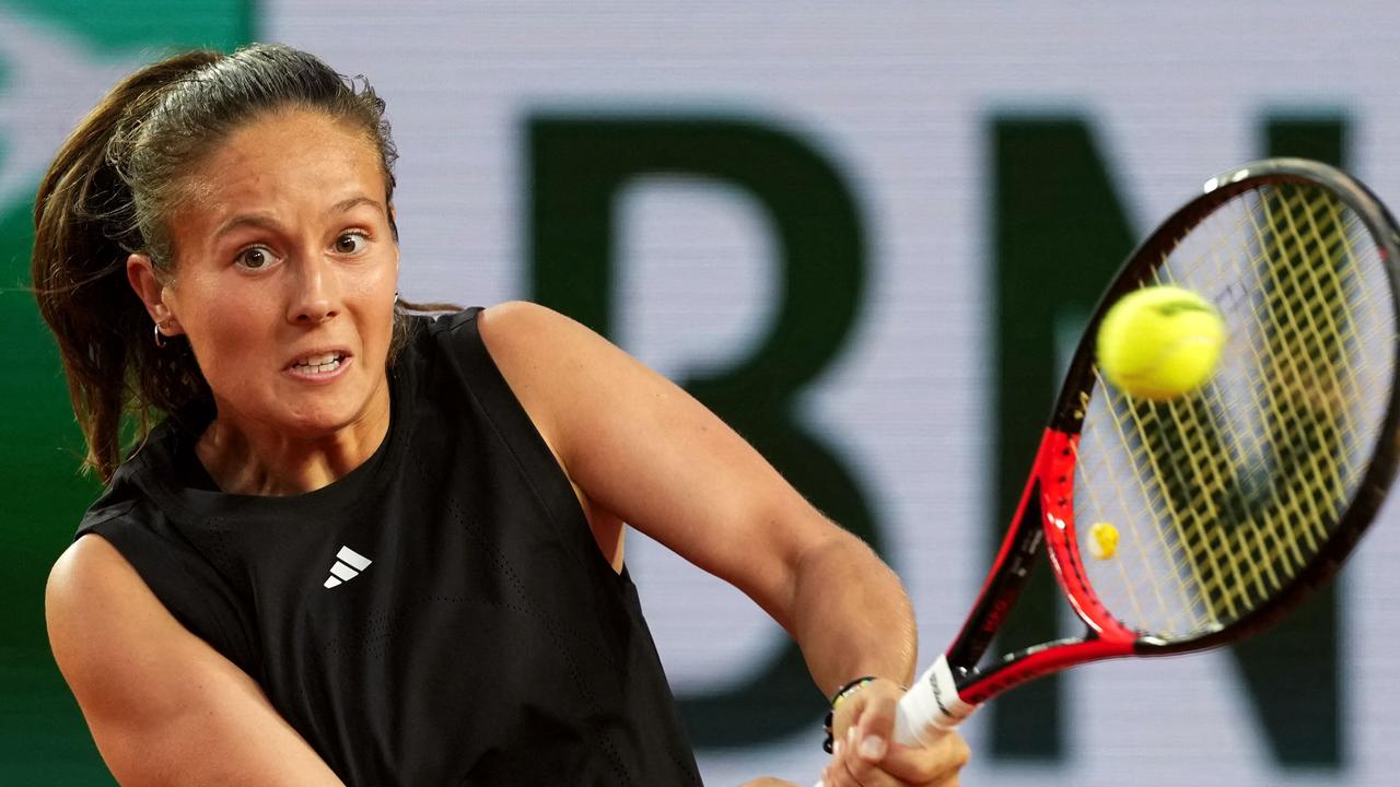 Daria Kasatkina is into the third round. Picture: Dimitar Dilkoff / AFP