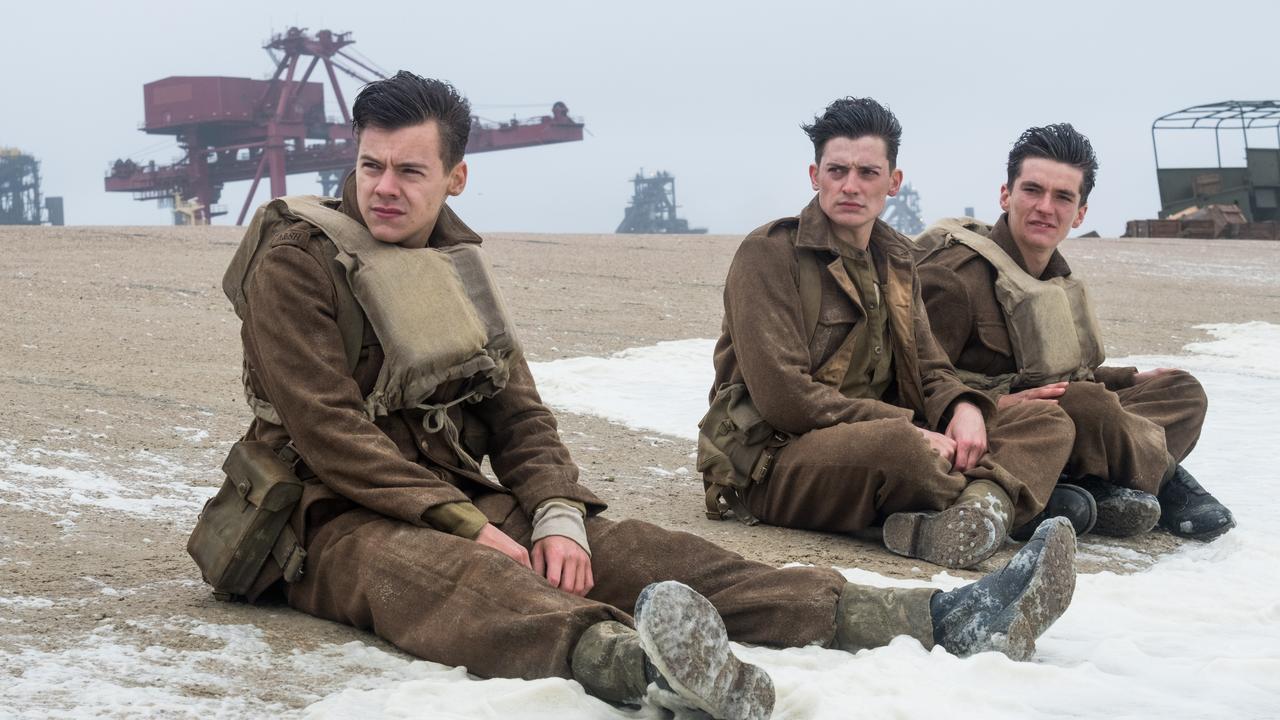 Styles made his feature film debut in Dunkirk after One Direction called time out. Picture: Warner Bros Pictures