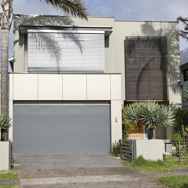 The Dover Heights home Anthony Koletti has been living in. Picture: Richard Dobson