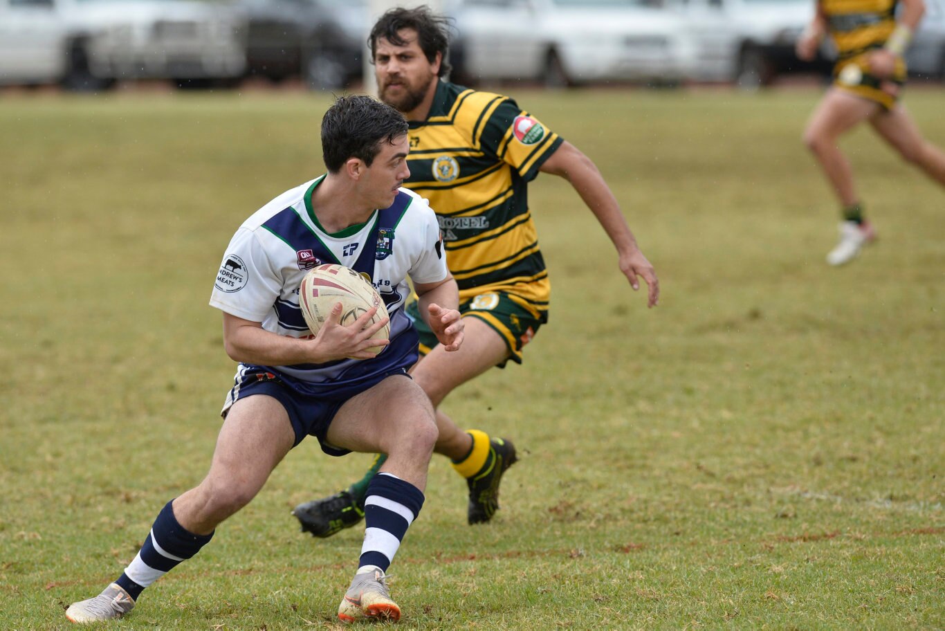 Nick Trevisiol of Brothers against Wattles in TRL Premiership round nine rugby league at Glenholme Park, Sunday, June 2, 2019. Picture: Kevin Farmer