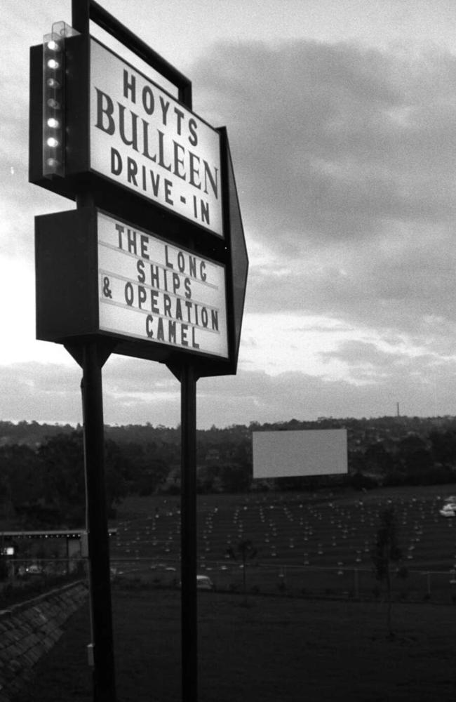 Hoyts Bulleen Drive-In, 1966. Picture: John Mulligan, National Library of Australia