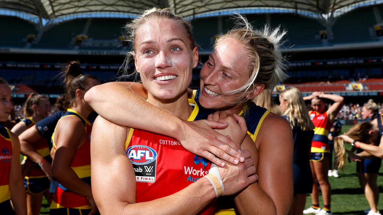 Erin Phillips has left the Adelaide Crows to join Port Adelaide. Picture: Dylan Burns