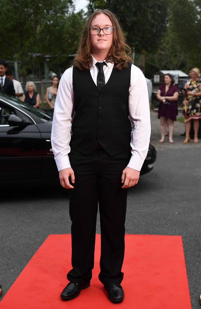 Wayne Daniel at Nambour State College School Formal. Picture: Patrick Woods.